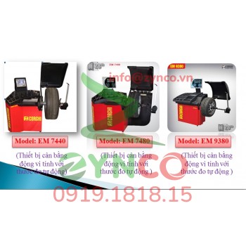 Máy Cân Bằng Lốp Corghi EM9580 Laserline