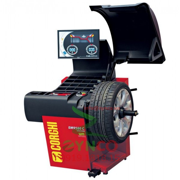 Máy Cân Bằng Lốp Corghi EM9580 Laserline