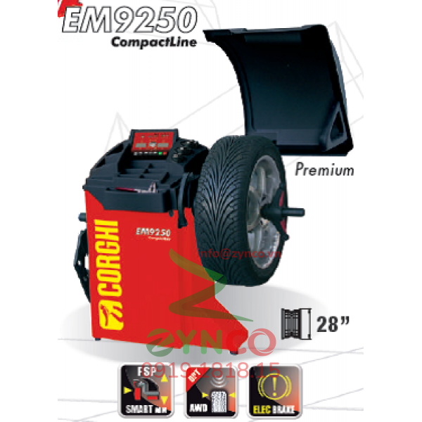 Máy Cân Bằng Lốp Corghi EM9250