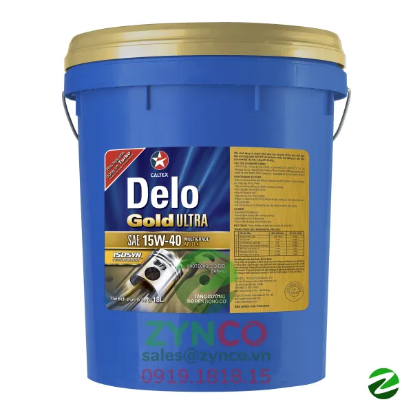 Dầu Ô Tô Caltex CI-4/SL 15W-40
