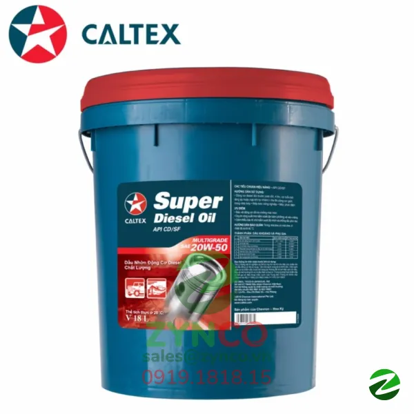 Caltex CD/SF 20W50