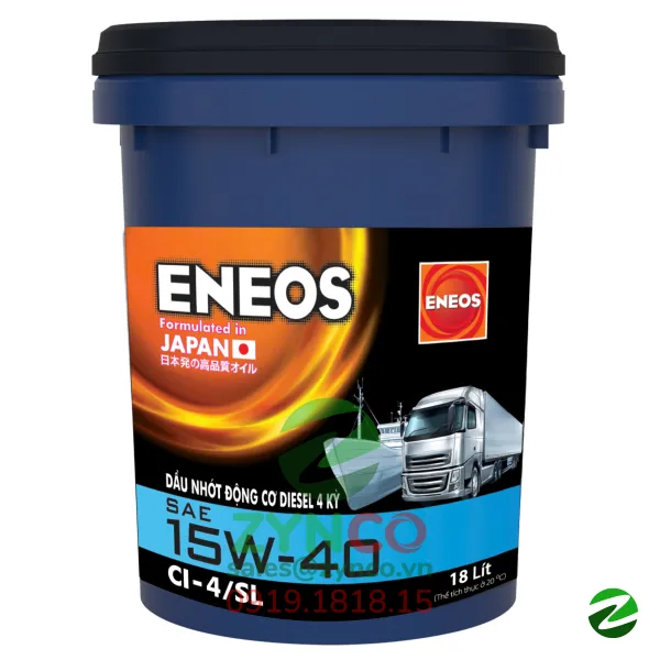 Dầu Động Cơ Eneos CI-4/SL 15W40