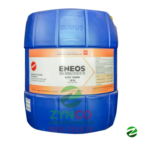 Dầu Động Cơ Eneos SJ/CF 15W40